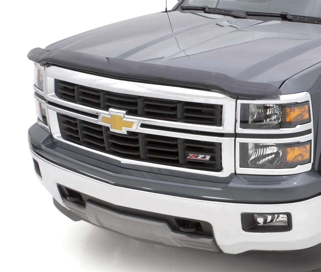 Auto Ventshade AVS 25121 Bugflector II Hood Shield; Smoke for Select Chevrolet Silverado