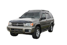 Load image into Gallery viewer, Auto Ventshade AVS 25146 Bugflector II Hood Shield; Smoke for Select Nissan Pathfinder