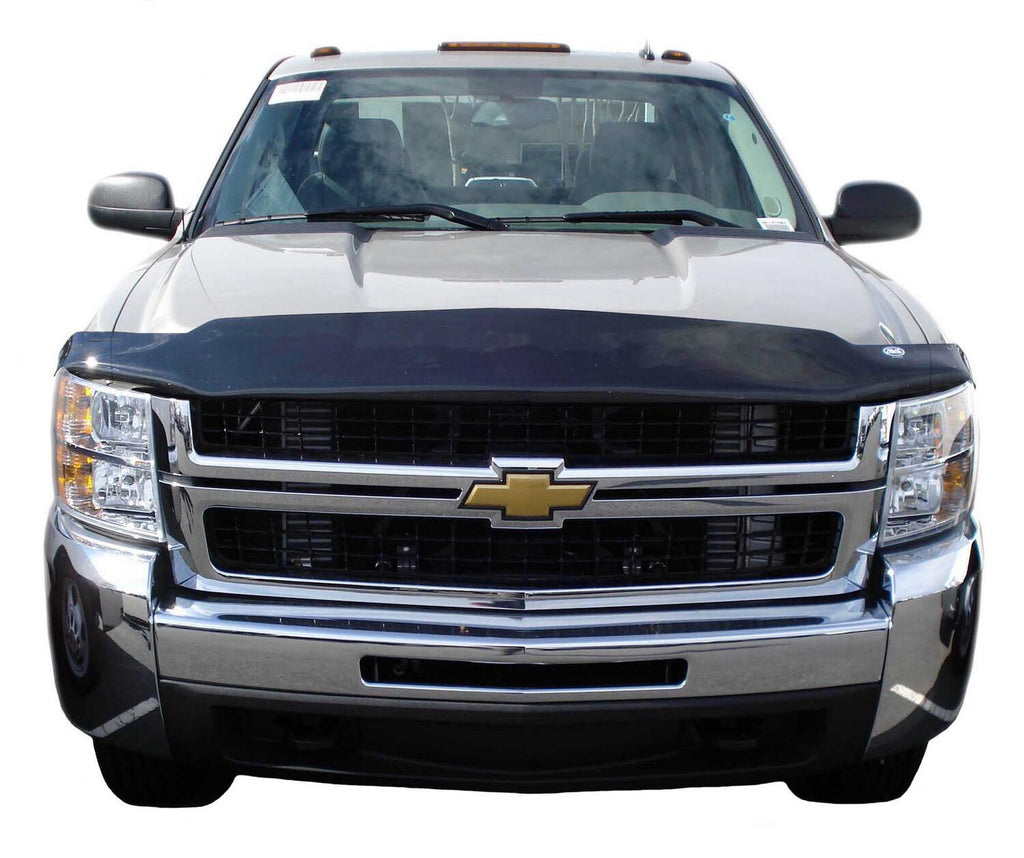 Auto Ventshade AVS 25347 Bugflector II Hood Shield; Smoke for Select Chevrolet Silverado 1500, Chevrolet Silverado HD, Chevrolet Silverado HD, Chevrolet Silverado