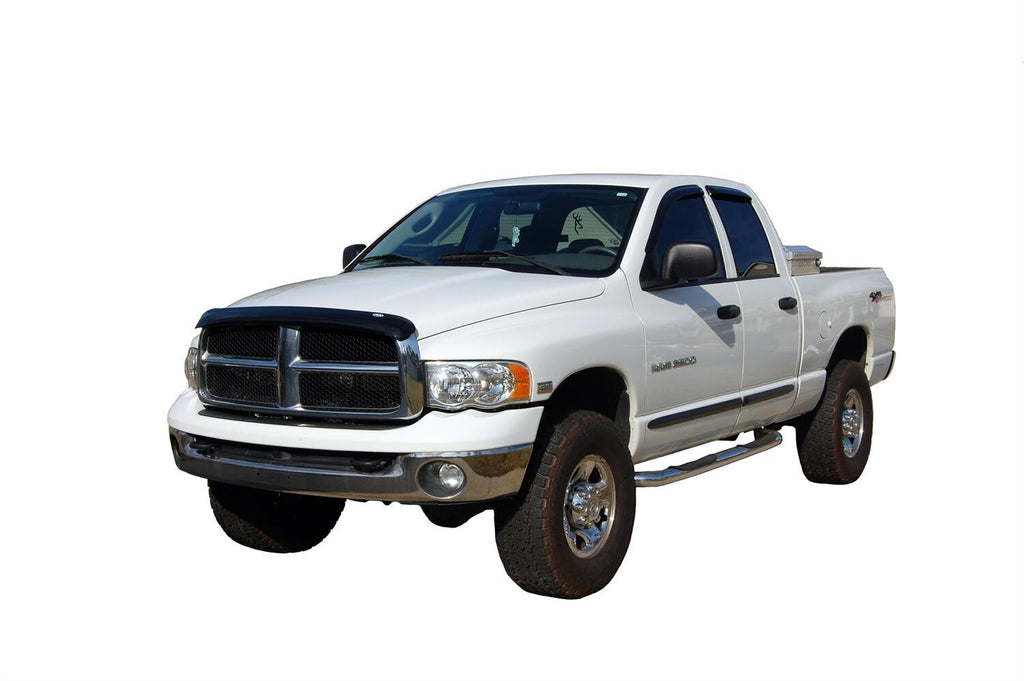 Auto Ventshade AVS 25352 Bugflector II Hood Shield; Smoke for Select Dodge Ram 1500, Dodge Ram 2500, Dodge Ram