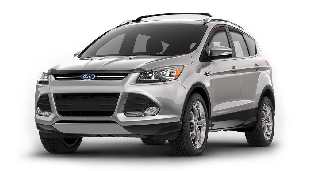 Auto Ventshade AVS 25421 Bugflector II Hood Shield; Smoke for Select Ford Escape