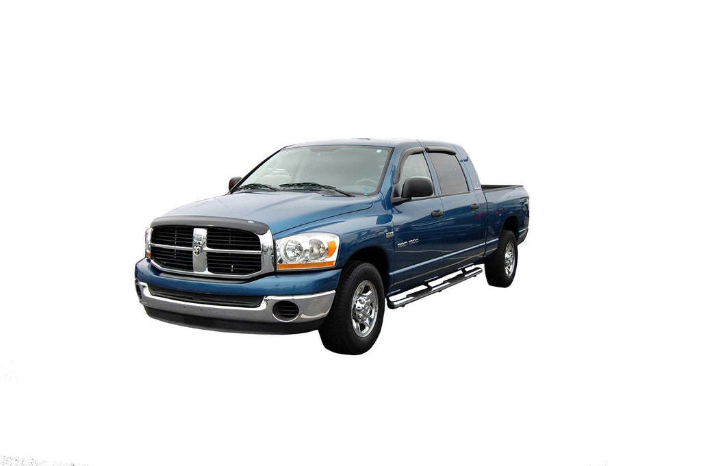 Auto Ventshade AVS 25430 Bugflector II Hood Shield; Smoke for Select Dodge Ram 1500, Dodge Ram 2500, Dodge Ram