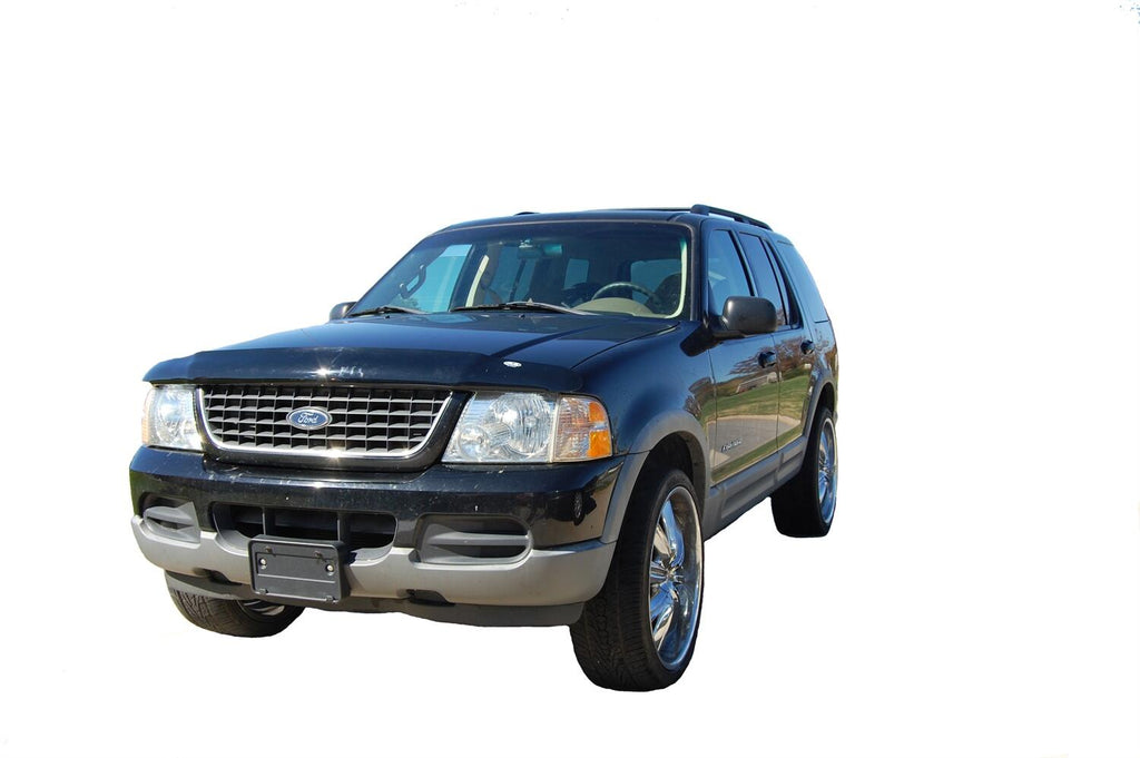 Auto Ventshade AVS 25903 Bugflector II Hood Shield; Smoke for Select Ford Explorer