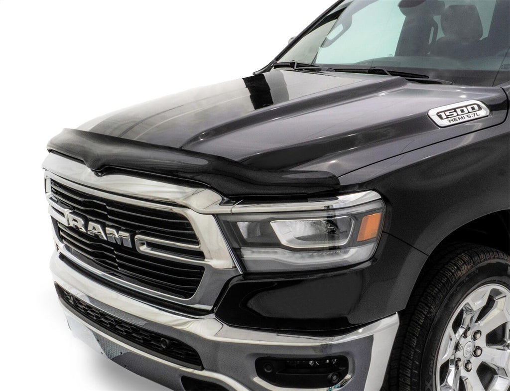 Auto Ventshade AVS 25953 Bugflector II Hood Shield; Smoke for Select Ram