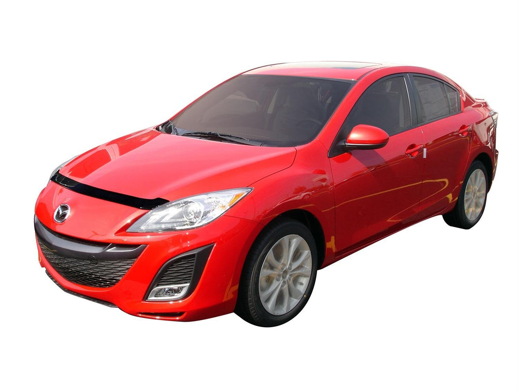 Auto Ventshade AVS 320012 Aeroskin Hood Protector; Smoke for Select Mazda 3, Mazda 3 Sport