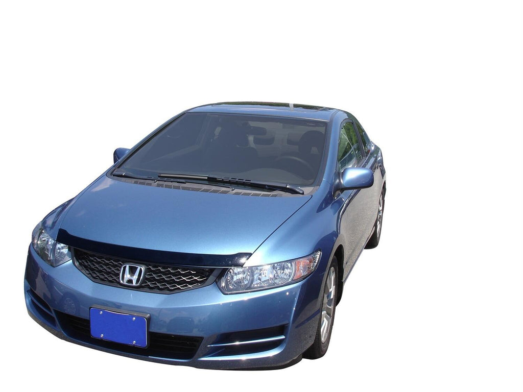 Auto Ventshade AVS 320018 Aeroskin Hood Protector; Smoke for Select Honda Civic