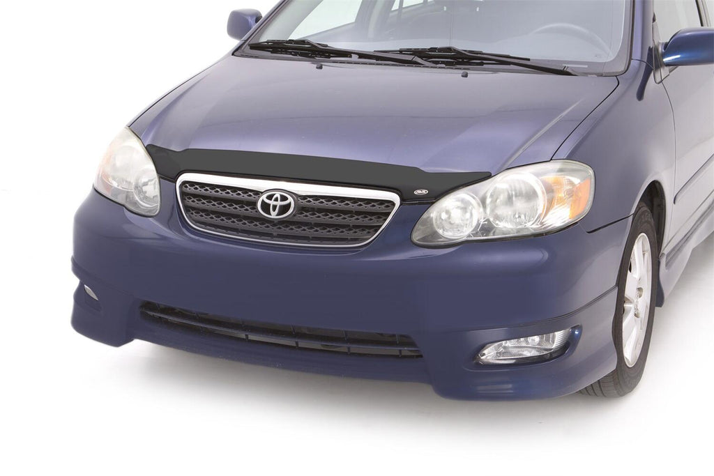 Auto Ventshade AVS 320039 Aeroskin Hood Protector; Smoke for Select Toyota Corolla