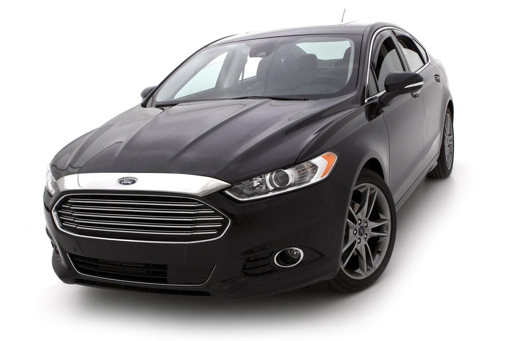 Auto Ventshade AVS 320043 Aeroskin Hood Protector; Smoke for Select Ford Fusion