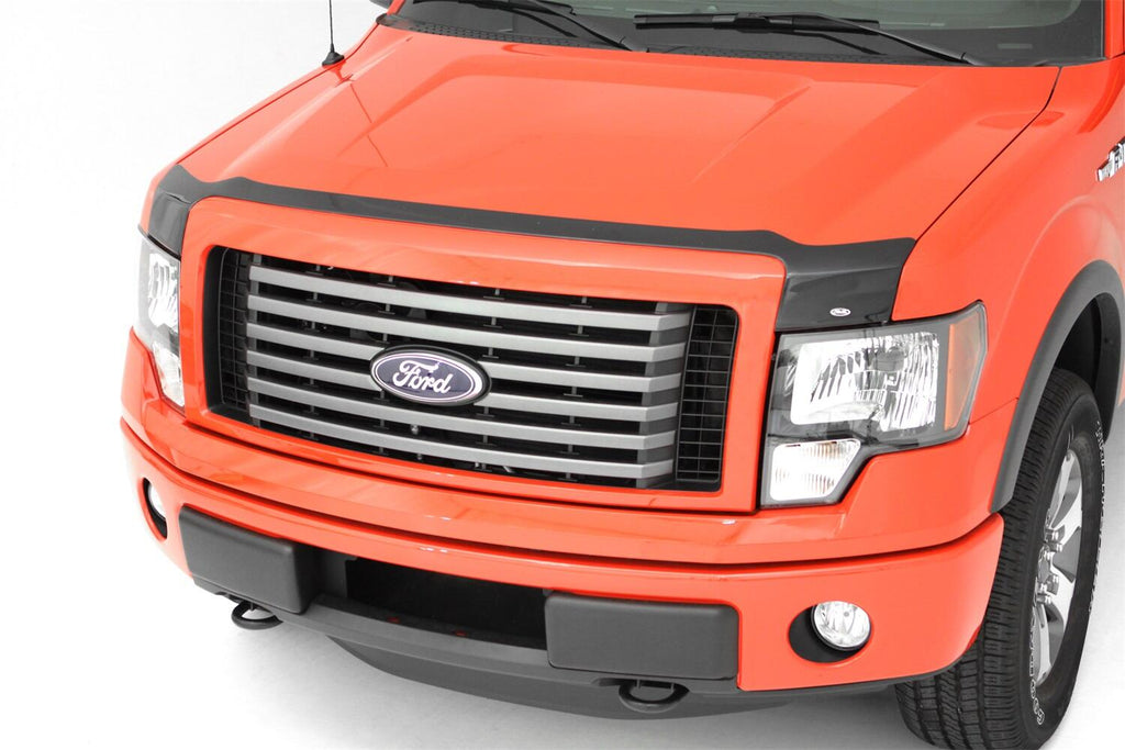 Auto Ventshade AVS 322001 Aeroskin Hood Protector; Smoke for Select Ford F-150
