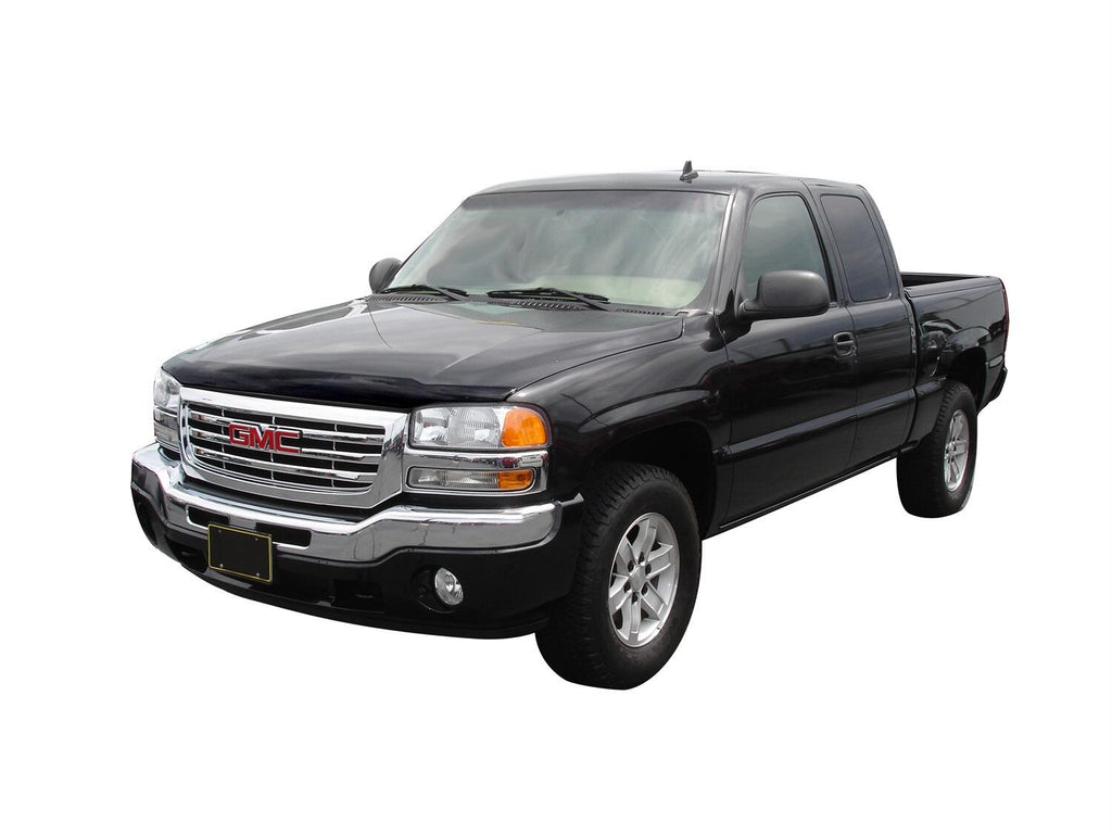 Auto Ventshade AVS 322015 Aeroskin Hood Protector; Smoke for Select GMC Sierra 1500, GMC Sierra Classic, GMC Sierra HD Classic, GMC Sierra 2500, GMC Sierra HD, GMC Sierra HD Classic, GMC Sierra
