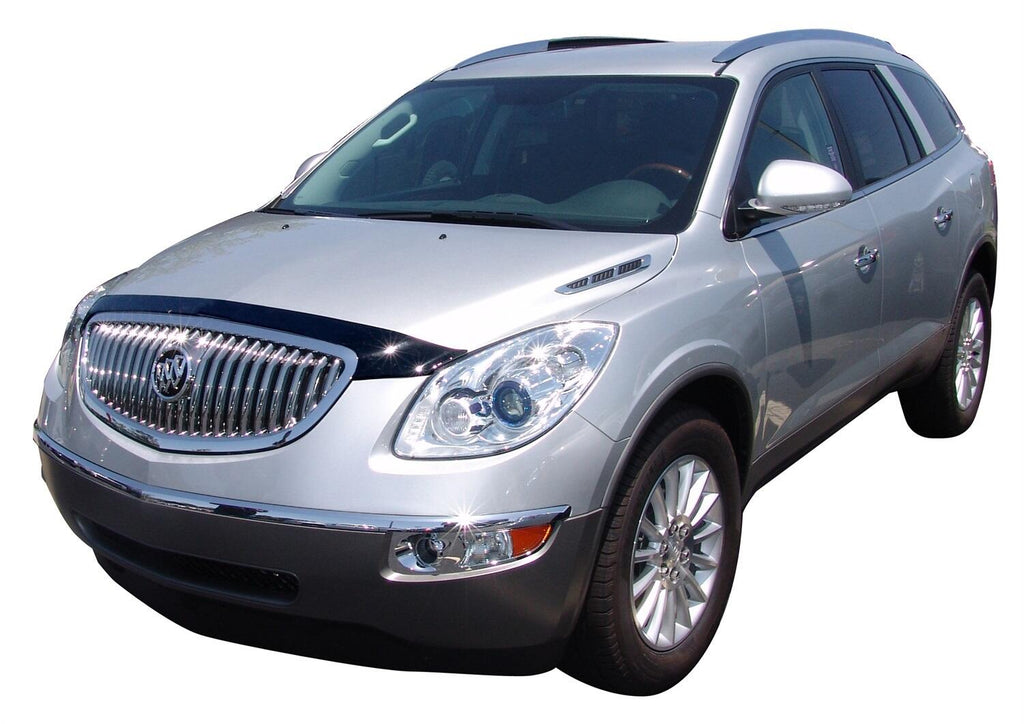 Auto Ventshade AVS 322031 Aeroskin Hood Protector; Smoke for Select Buick Enclave