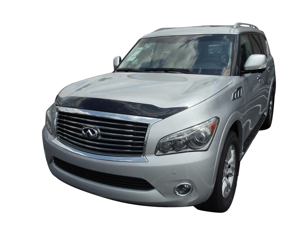 Auto Ventshade AVS 322040 Aeroskin Hood Protector; Smoke for Select INFINITI QX56