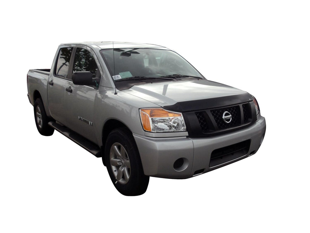 Auto Ventshade AVS 322048 Aeroskin Hood Protector; Smoke for Select Nissan Armada, Nissan TITAN