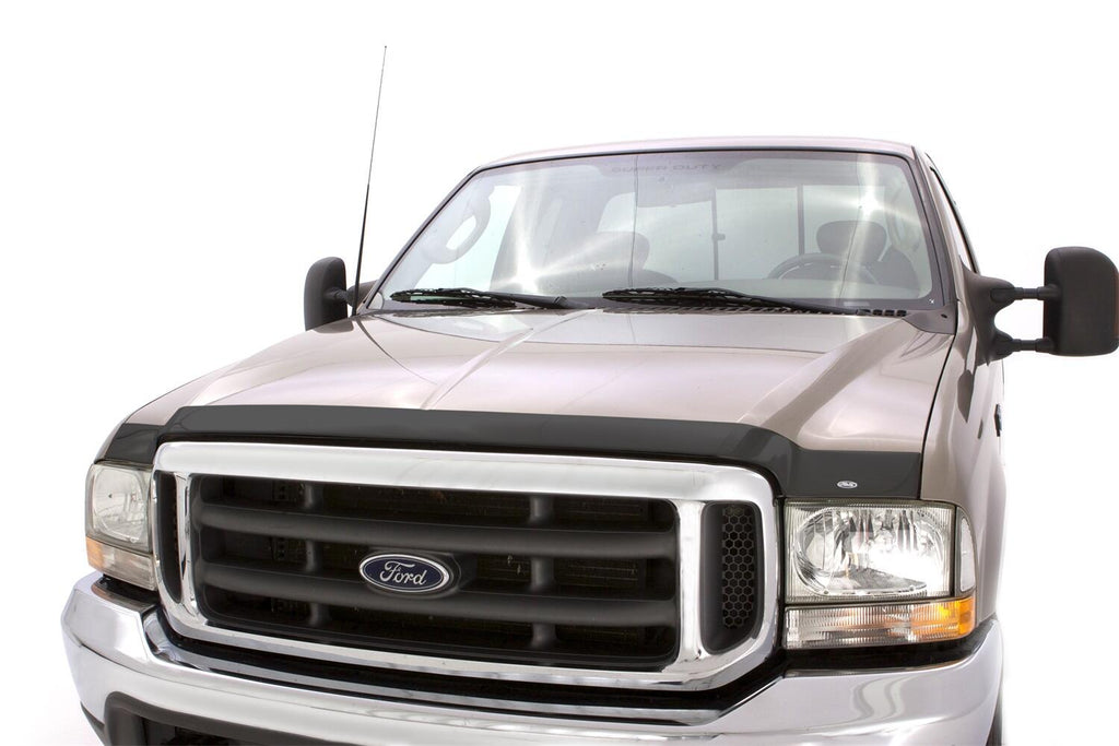 Auto Ventshade AVS 322067 Aeroskin Hood Protector; Smoke for Select Ford F-250, Ford F-250 Super Duty, Ford F-350 Super Duty, Ford F-450 Super Duty