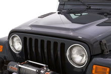 Load image into Gallery viewer, Auto Ventshade AVS 322091 Aeroskin Hood Protector; Smoke for Select Jeep Wrangler