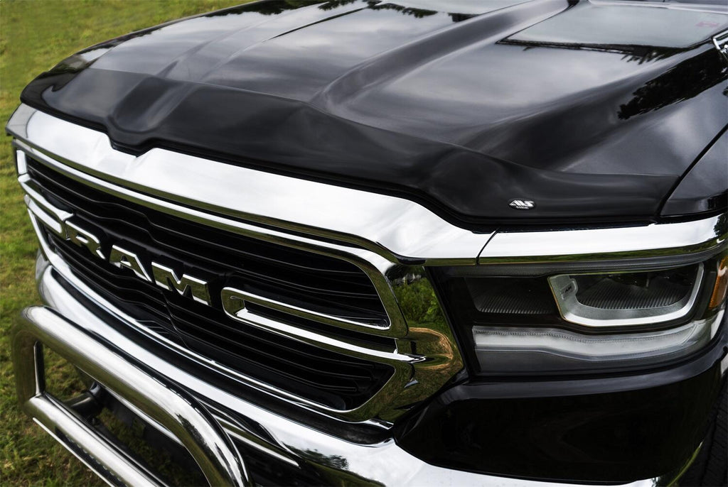 Auto Ventshade AVS 322163 Aeroskin Hood Protector; Smoke for Select Ram