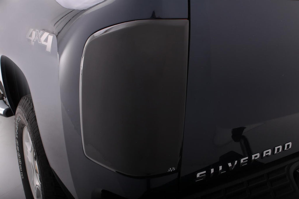 Auto Ventshade AVS 33202 Tail Shades Taillight Covers; Blackout, 2 pc. for Select Chevrolet Silverado