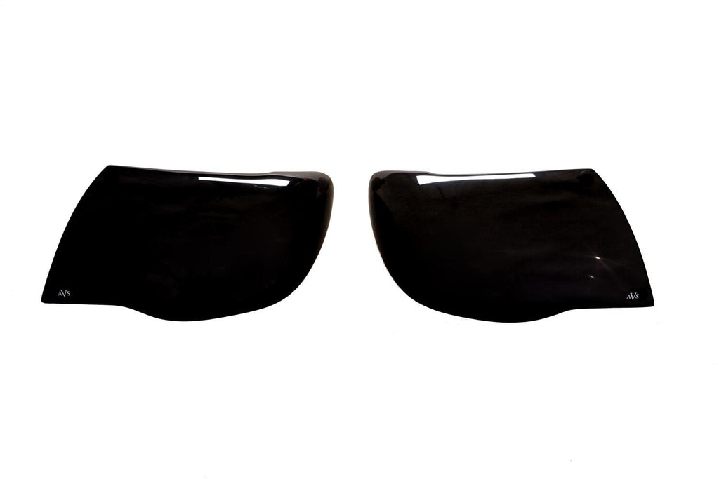 Auto Ventshade AVS 37534 Headlight Covers; Smoke Black Out; 2pc. for Select Toyota Tacoma