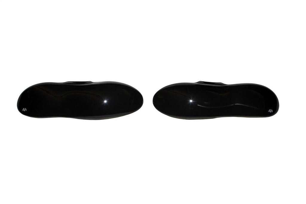 Auto Ventshade AVS 37651 Headlight Covers; Smoke Black Out; 2pc.
