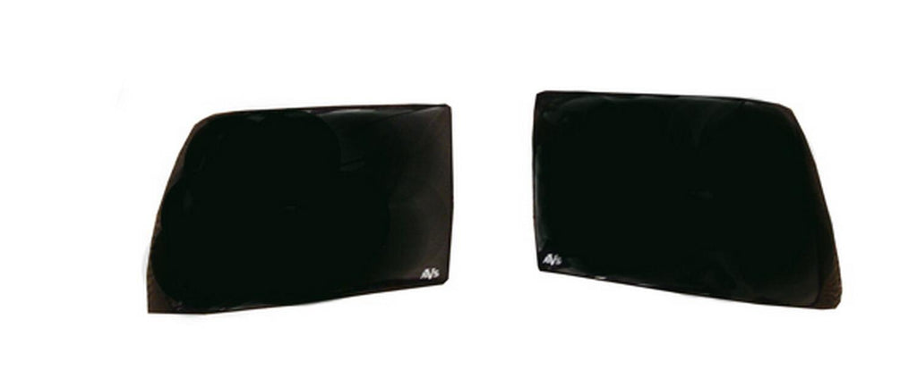 Auto Ventshade AVS 37652 Headlight Covers; Smoke Black Out; 2pc.