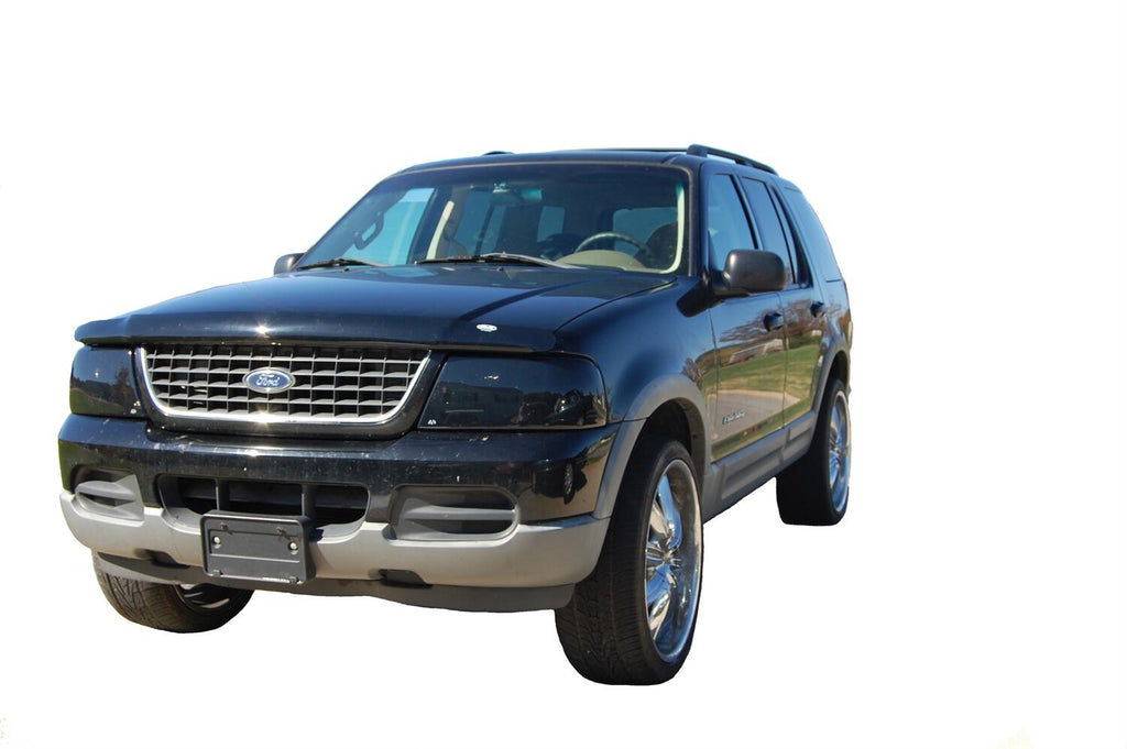 Auto Ventshade AVS 37913 Headlight Covers; Smoke Black Out; 2pc.