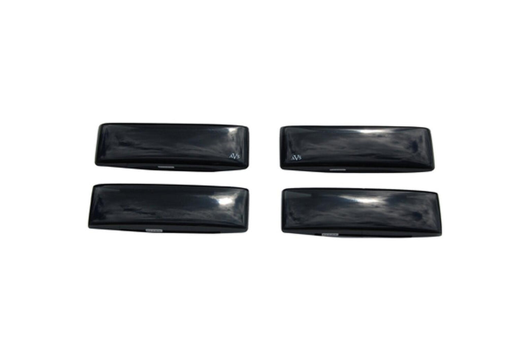 Auto Ventshade AVS 41109 Headlight Covers; Smoke Black Out; 2pc.