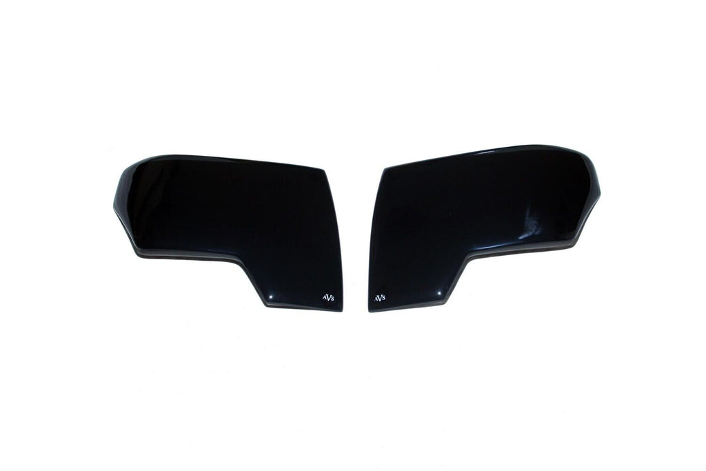Auto Ventshade AVS 41130 Headlight Covers; Smoke Black Out; 2pc.