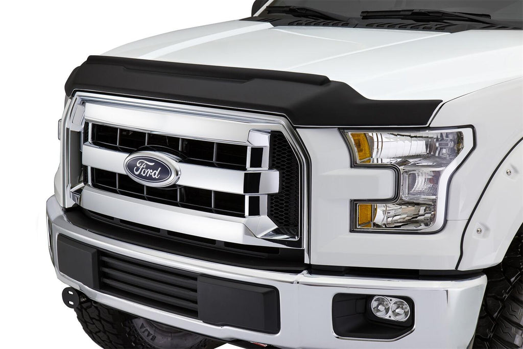 Auto Ventshade AVS 436022 Aeroskin II Hood Protector; Textured Black for Select Ford F-250 Super Duty, Ford F-350 Super Duty, Ford F-450 Super Duty