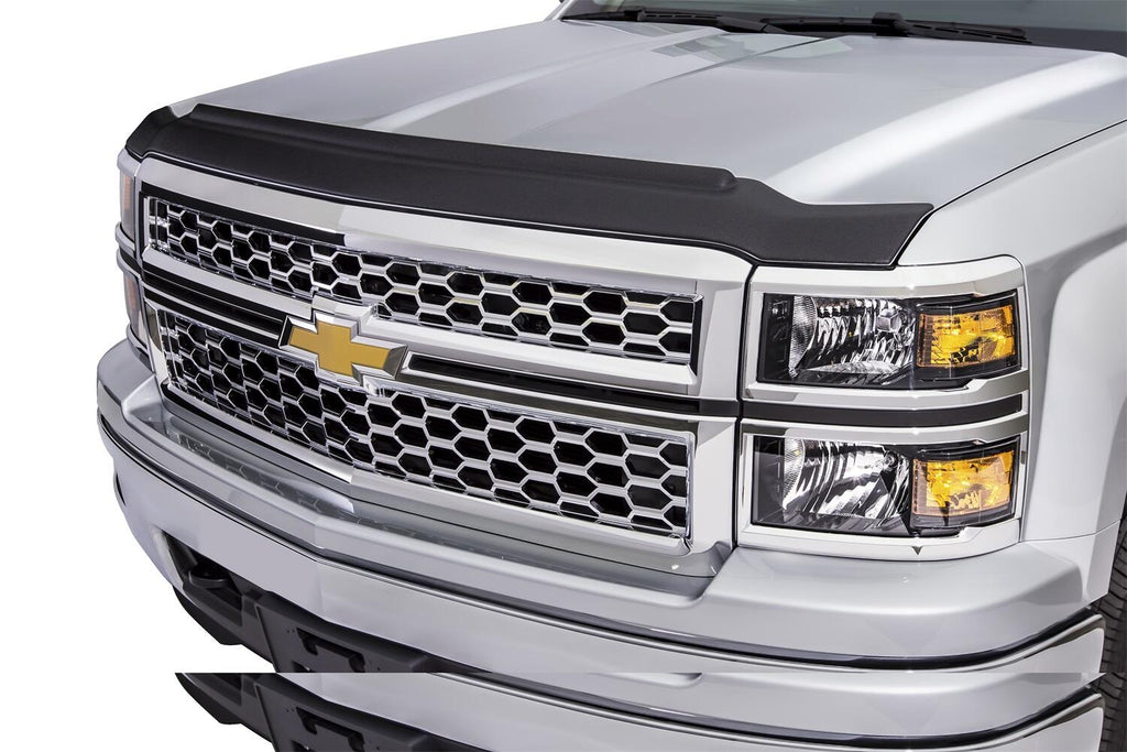Auto Ventshade AVS 436087 Aeroskin II Hood Protector; Textured Black for Select Chevrolet Silverado HD, Chevrolet Silverado HD