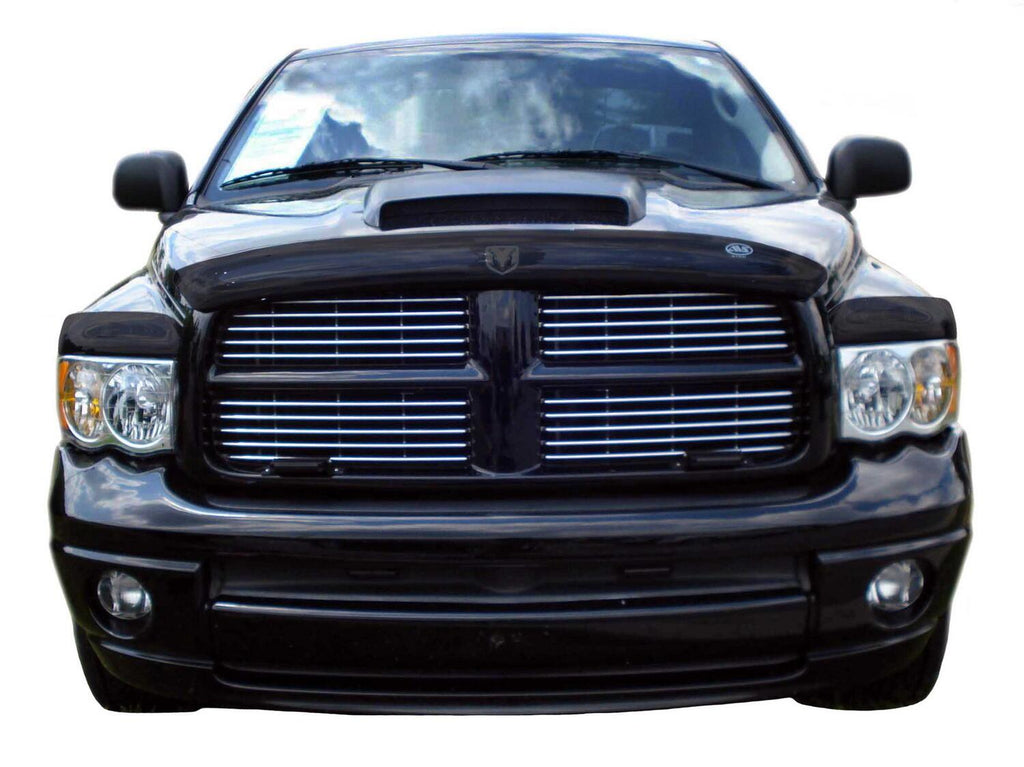 Auto Ventshade AVS 45433 Bugflector II Stone/Bug Deflector; Deluxe 3 pc. for Select Dodge Ram 1500, Dodge Ram 2500, Dodge Ram