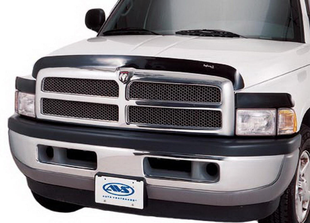Auto Ventshade AVS 45551 Bugflector II Stone/Bug Deflector; Deluxe 3 pc. for Select Dodge Ram 1500, Dodge Ram 2500, Dodge Ram