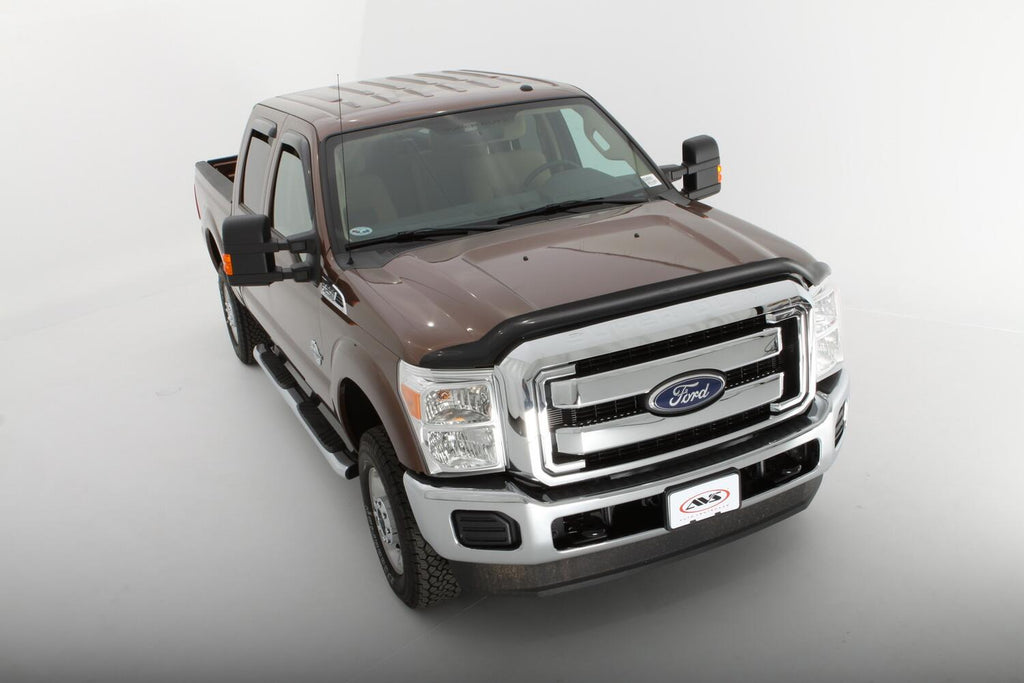 Auto Ventshade AVS 45718 Bugflector II Hood Shield; Smoke for Select Ford F-250 Super Duty, Ford F-350 Super Duty