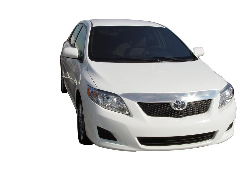 Auto Ventshade AVS 620010 Aeroskin Hood Protector; Chrome for Select Toyota Corolla