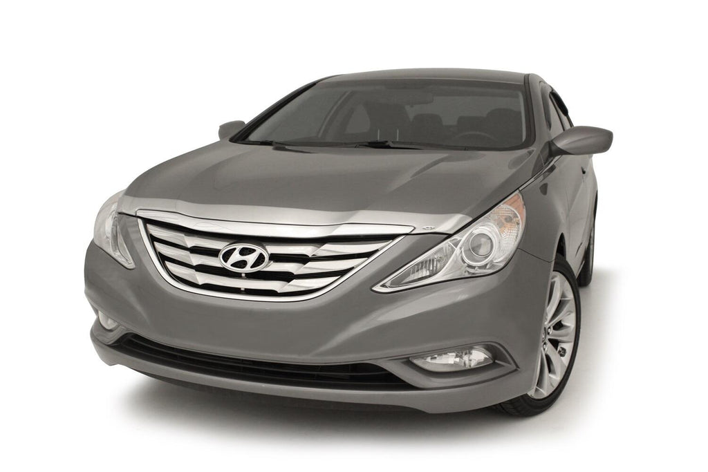Auto Ventshade AVS 620034 Aeroskin Hood Protector; Chrome for Select Hyundai Sonata