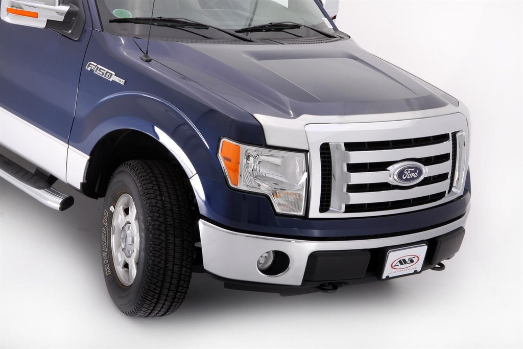 Auto Ventshade AVS 622001 Aeroskin Hood Protector; Chrome for Select Ford F-150