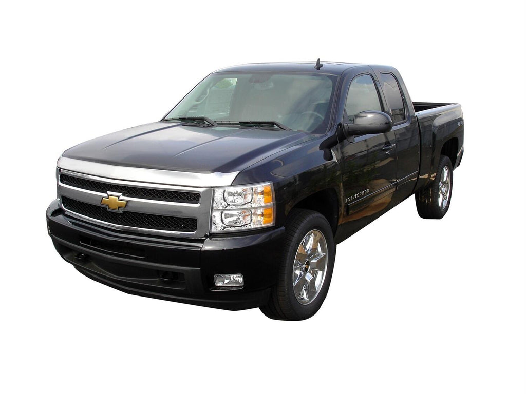 Auto Ventshade AVS 622002 Aeroskin Hood Protector; Chrome for Select Chevrolet Silverado