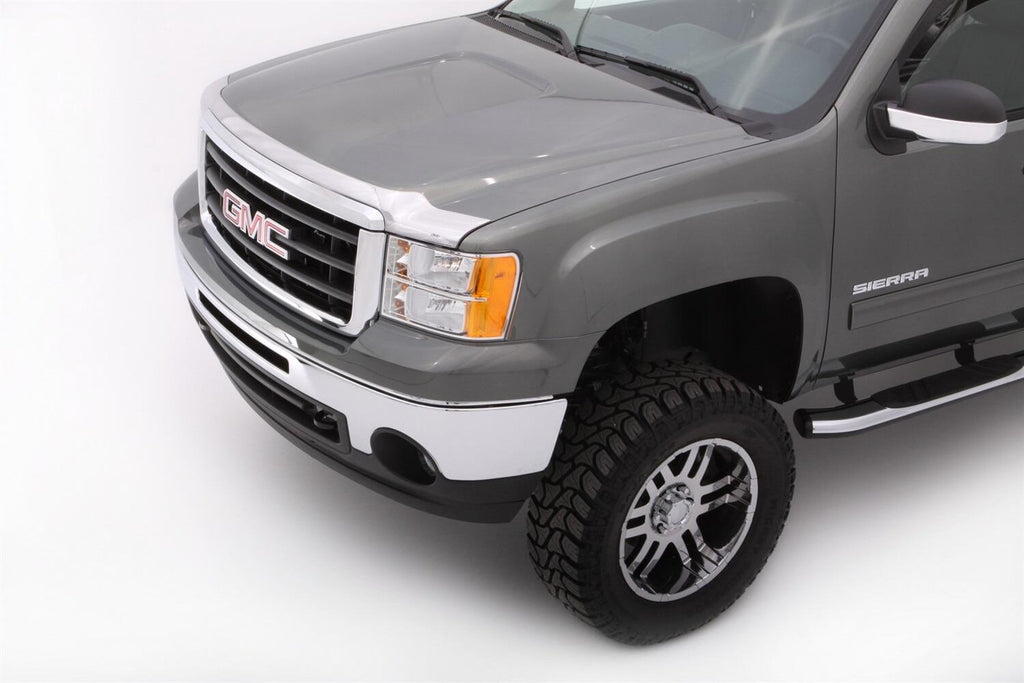 Auto Ventshade AVS 622003 Aeroskin Hood Protector; Chrome for Select GMC Sierra