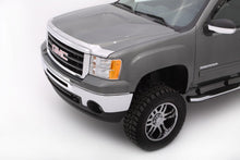 Load image into Gallery viewer, Auto Ventshade AVS 622003 Aeroskin Hood Protector; Chrome for Select GMC Sierra