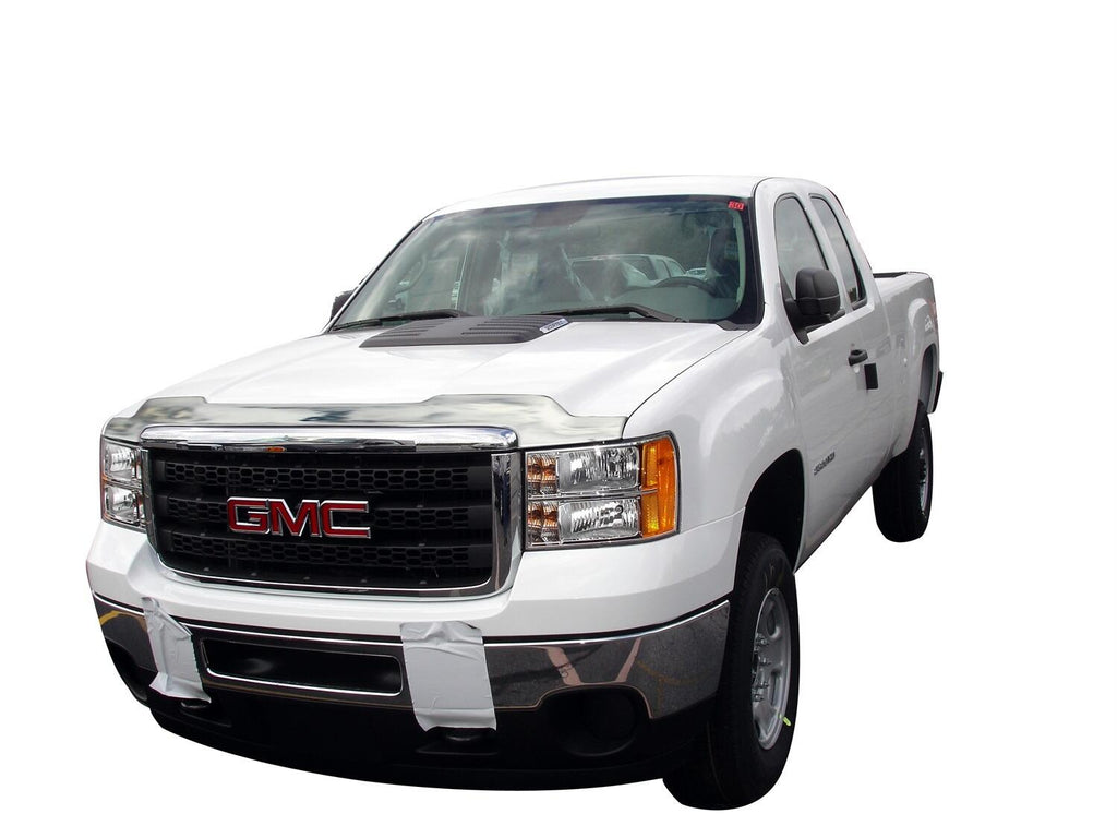 Auto Ventshade AVS 622029 Aeroskin Hood Protector; Chrome for Select GMC Sierra HD, GMC Sierra HD