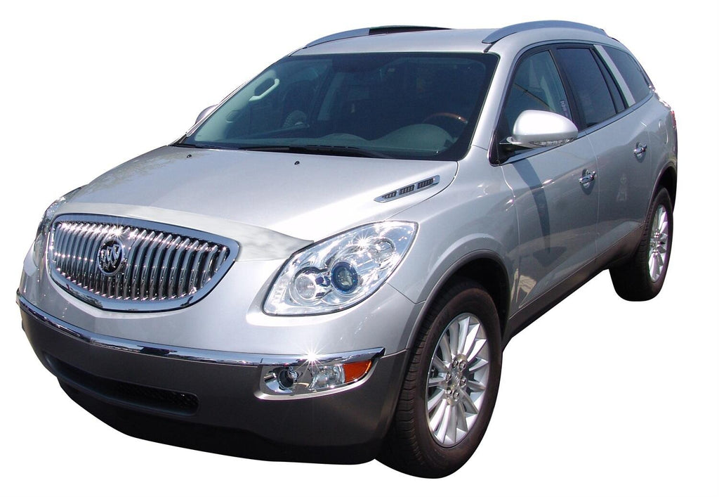 Auto Ventshade AVS 622031 Aeroskin Hood Protector; Chrome for Select Buick Enclave