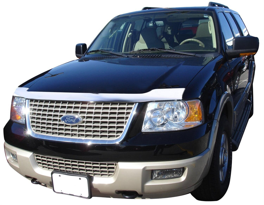 Auto Ventshade AVS 622037 Aeroskin Hood Protector; Chrome for Select Ford Expedition