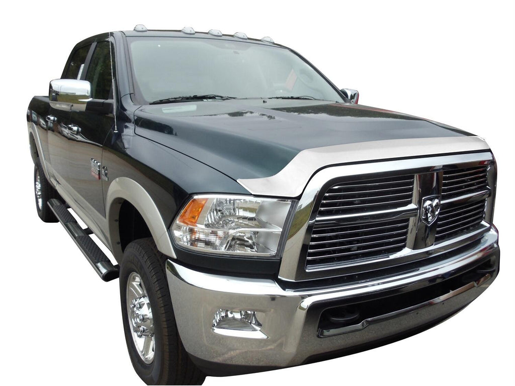 Auto Ventshade AVS 622051 Aeroskin Hood Protector; Chrome for Select Dodge Ram 2500, Dodge Ram 3500, Ram 2500, Ram