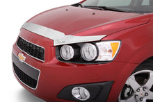 Load image into Gallery viewer, Auto Ventshade AVS 622057 Aeroskin Hood Protector; Chrome for Select Chevrolet Sonic