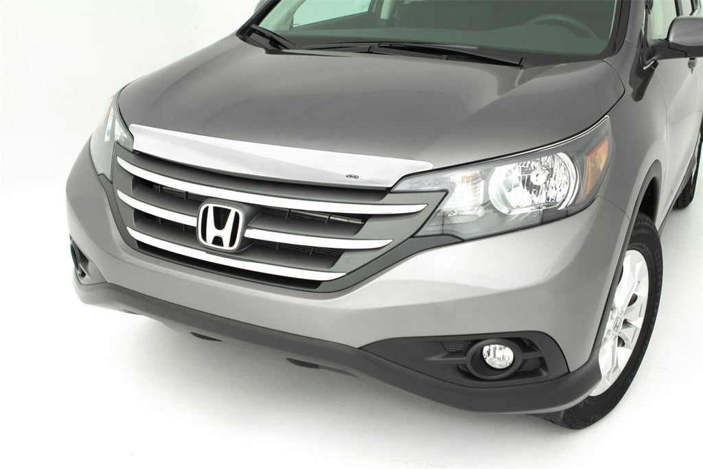 Auto Ventshade AVS 622064 Aeroskin Hood Protector; Chrome for Select Honda CR-V