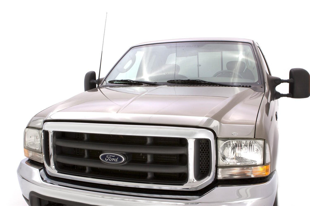 Auto Ventshade AVS 622067 Aeroskin Hood Protector; Chrome for Select Ford F-250, Ford F-250 Super Duty, Ford F-350 Super Duty, Ford F-450 Super Duty