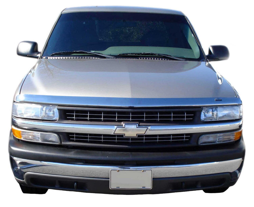 Auto Ventshade AVS 680631 Chrome Hood Shield for Select Chevrolet Blazer, Chevrolet C1500, Chevrolet C1500 Suburban, Chevrolet C2500, Chevrolet C2500 Suburban, Chevrolet C3500, Chevrolet C3500HD, Chevrolet K1500, Chevrolet K1500 Suburban, Chevrolet