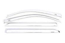 Load image into Gallery viewer, Auto Ventshade AVS 684536 Ventvisor Deflector; Chrome; Outside Mount; 4 pc. for Select Chevrolet Silverado 1500, Chevrolet Silverado HD, Chevrolet Silverado HD, Chevrolet Silverado HD, Chevrolet Silverado HD, Chevrolet Silverado HD, GMC Sierra 1500, GMC