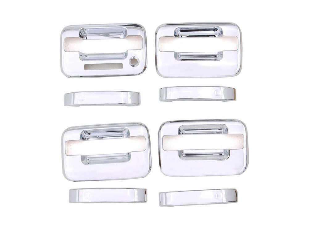 Auto Ventshade AVS 685202 Chrome Door Handle Cover 4 pc.; w/Keypad