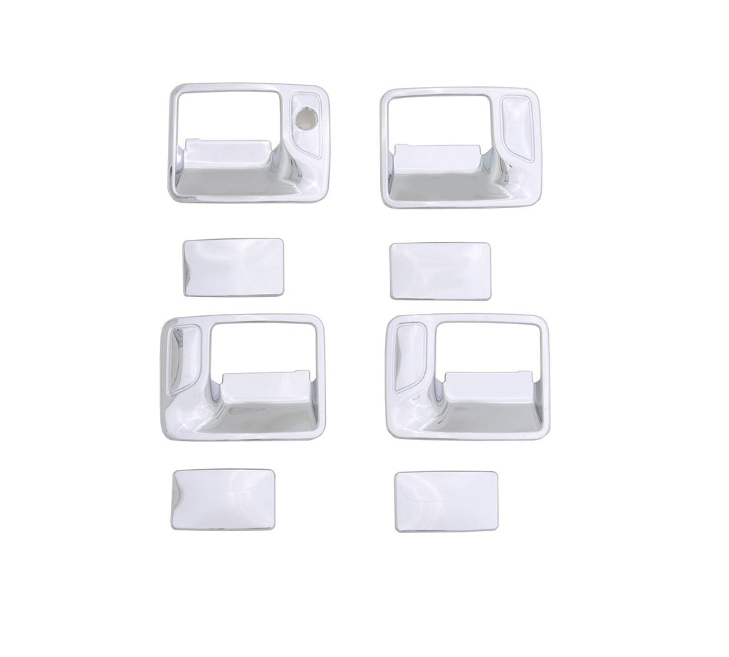 Auto Ventshade AVS 685204 Chrome Door Handle Cover 4 pc.; w/o Passenger Keyhole