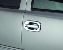 Load image into Gallery viewer, Auto Ventshade AVS 685205 Chrome Door Handle Cover 2 pc.; w/o Passenger Keyhole for Select Chevrolet Silverado 1500, Chevrolet Silverado Classic, Chevrolet Silverado 2500, Chevrolet Silverado HD, Chevrolet Silverado HD Classic, Chevrolet Silverado 3500,